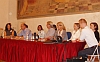 Aula Prodi: Bologna-Organisationsteam; Podium: Jrgen Ferner