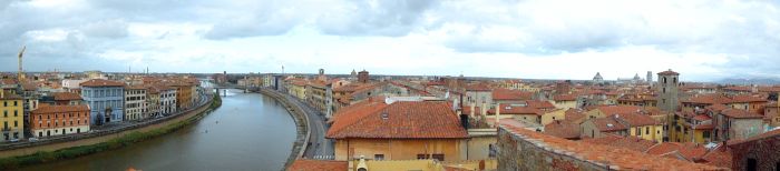 Pisa - Panoramaaufnahme